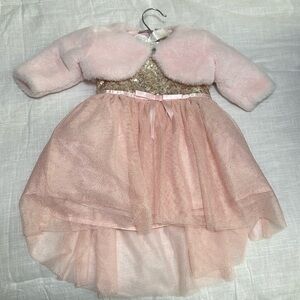 Baby girl dress pink 12M